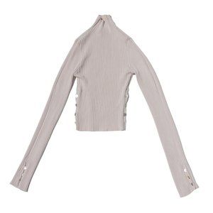 Zara Ribbed Mock Turtle Neck - Effortless Elegance & Versatile Style